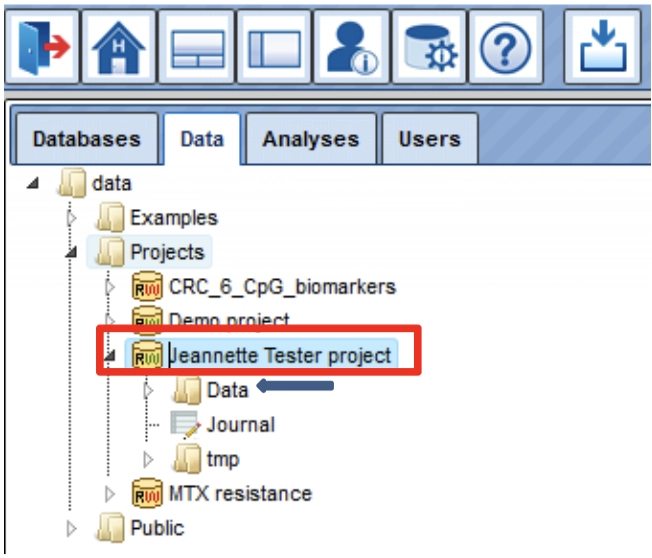 geneXplain platform Introduction, Load data, Analyze any sequence for TFBSs (GTRD) 6. Create Project