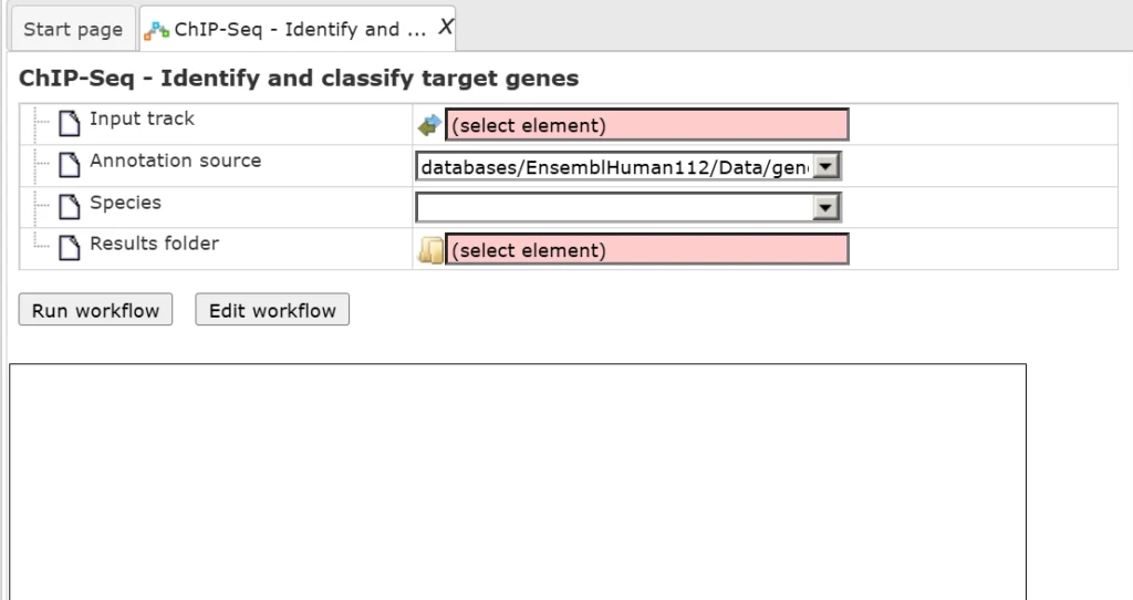 Chip-Seq data analysis Input Form 1024x542